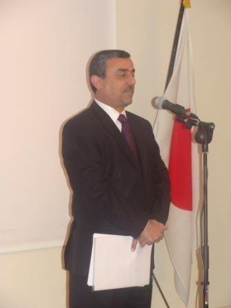 Deputy Minister of Planning Dr. Mahdi Alalak’s speech